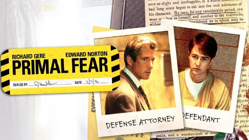 Sooner or later, a man who wears two faces forgets which one is real.🎥: Primal Fear(1996)