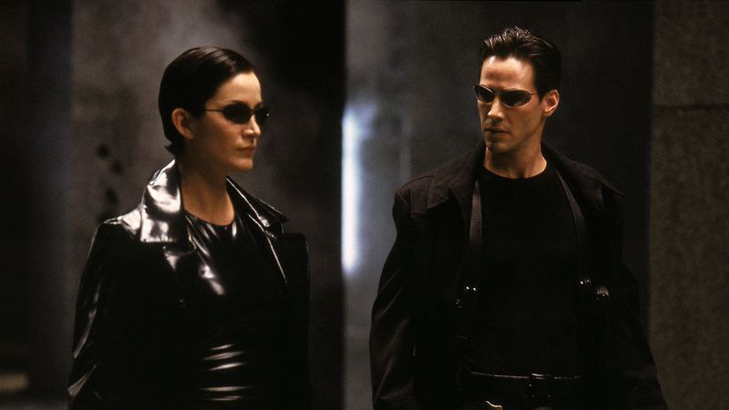 Neo & Trinity from "The Matrix"